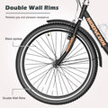 FICISOG 7 Speed Adult Tricycle for Women, 20/24/26 in Adult Trike with Basket, 3 Wheel Bikes for Adults Seniors, Cruise Trike for Shopping Picnic