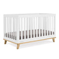 Delta Children Frankie 4 - in - 1 Convertible Crib - Greenguard Gold Certified, Black with Natural