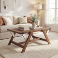 Tangkula  35.5-Inch Rectangle Wooden Center Table for Living Room