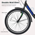 FICISOG 7 Speed Adult Tricycle for Women, 20/24/26 in Adult Trike with Basket, 3 Wheel Bikes for Adults Seniors, Cruise Trike for Shopping Picnic