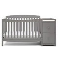 Delta Children Mason 6 - in - 1 Convertible Crib and Changer. Gray