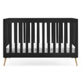 Essex 4-in-1 Convertible Baby Crib with Toddler Mattress